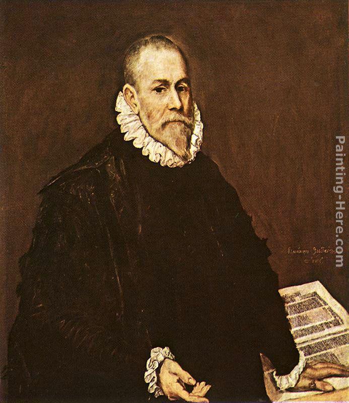 El Greco Portrait of a Doctor
